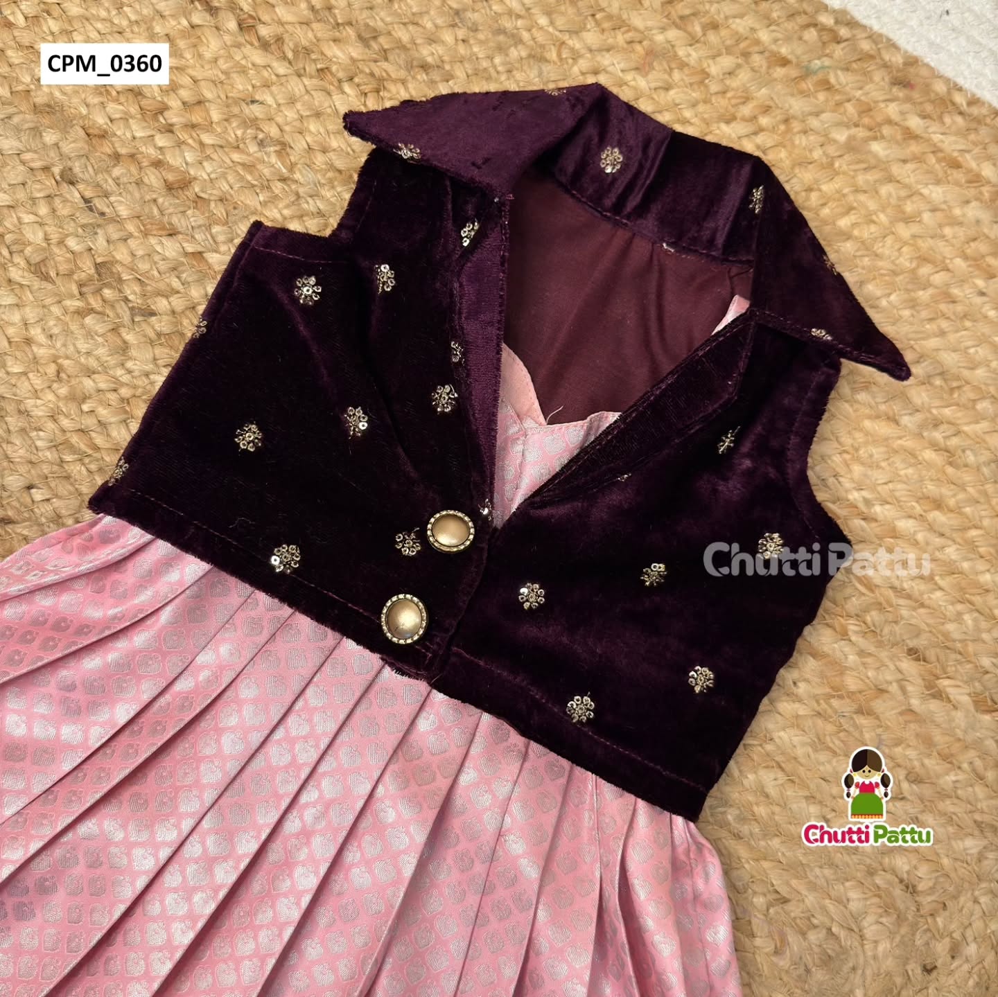 Wine Velvet & Kanchi Silk Budget Friendly Combo | CPM_0360