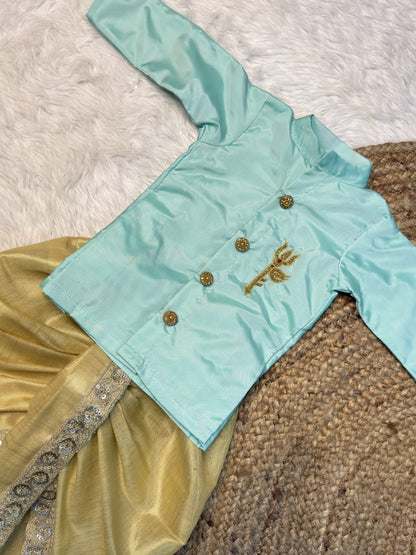 Trisul Aari Kurta – Dhoti Set | CPM0626