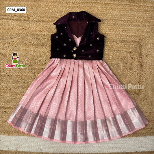 Wine Velvet & Kanchi Silk Budget Friendly Combo | CPM_0360