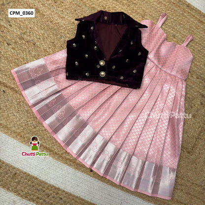 Wine Velvet & Kanchi Silk Budget Friendly Combo | CPM_0360