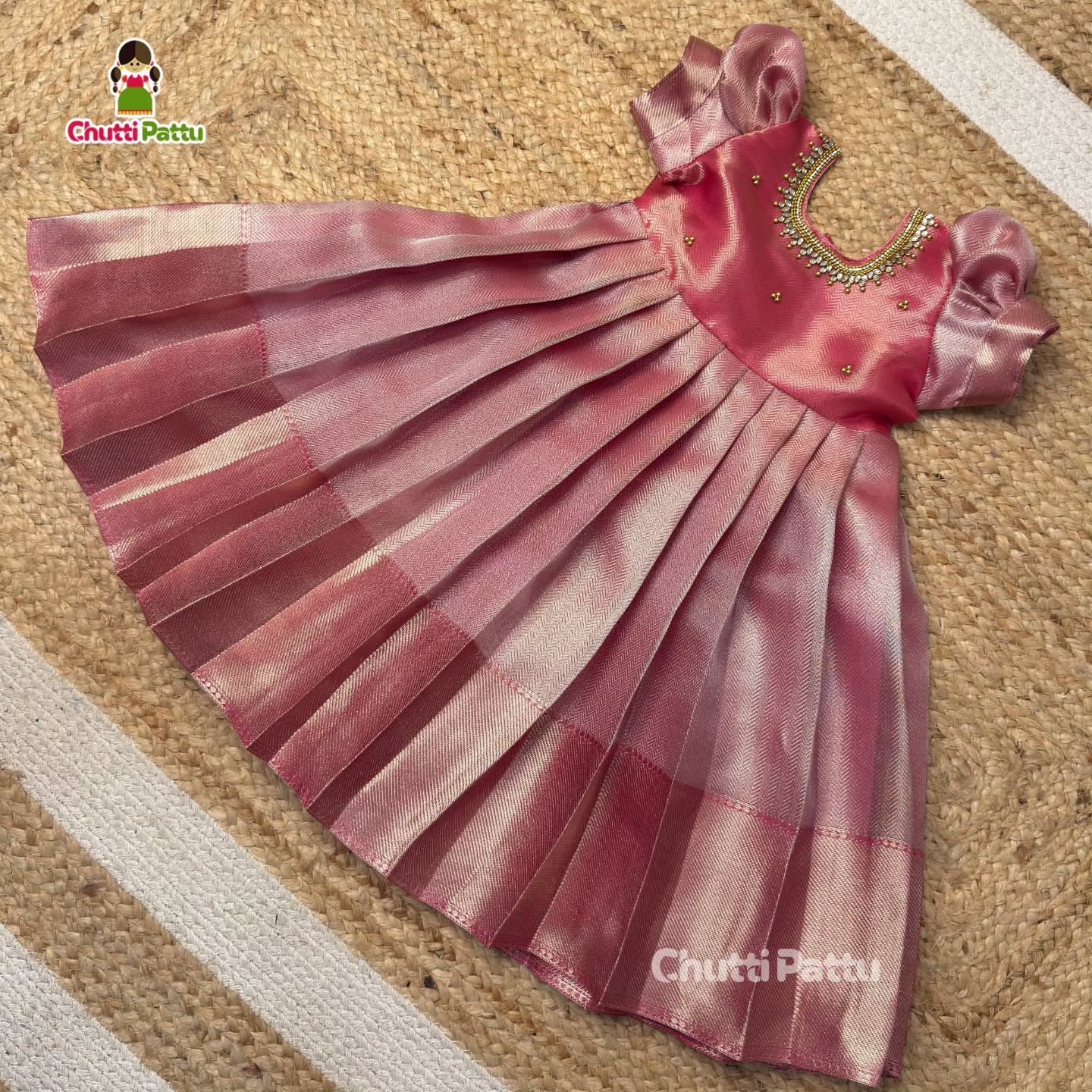 Deema - Jyothika-Inspired Long Gown with Dupatta & Hip Belt | CPM_0411