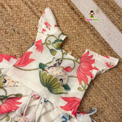 Atrium White Chanderi Cotton Set | CPM_0417