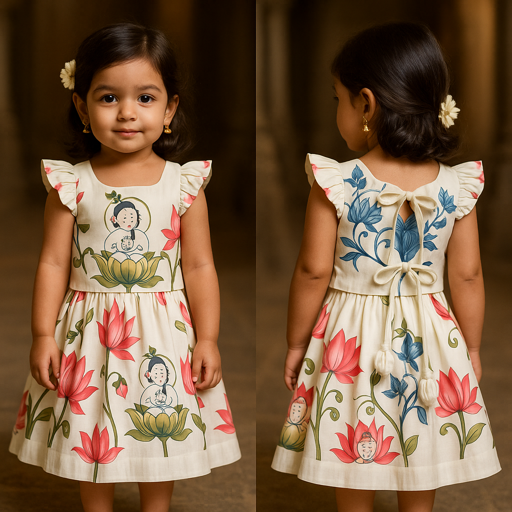 Atrium White Chanderi Cotton Set | CPM_0417