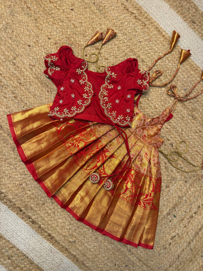 New Born Two-in-One Overcoat Aari Set | CPM_0487