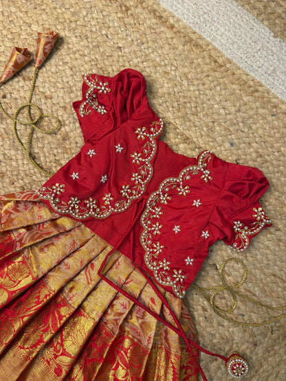 New Born Two-in-One Overcoat Aari Set | CPM_0487